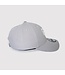940 GREY VELCRO CAP - WHITE LOGO
