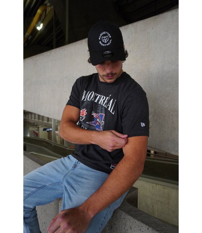 DARK GREY GRAPHIC T-SHIRT 2000 LOGO