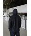 HEMSI OVERSIZED SUEDE WOMEN HOODIE