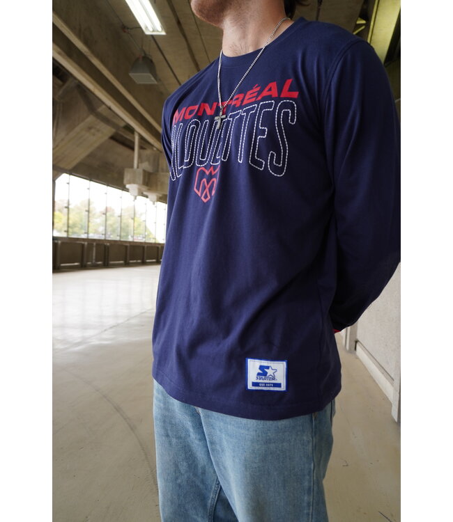 GOAL POST NAVY LONGSLEEVE