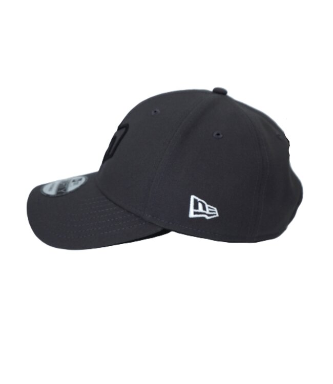 CASQUETTE VELCRO 940 GRAPHITE - LOGO NOIR