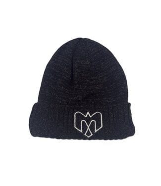 New Era REFLECTIVE BLACK KNIT BEANIE