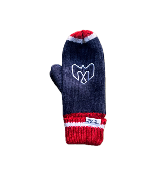 NAVY TRICOLOR MITTEN