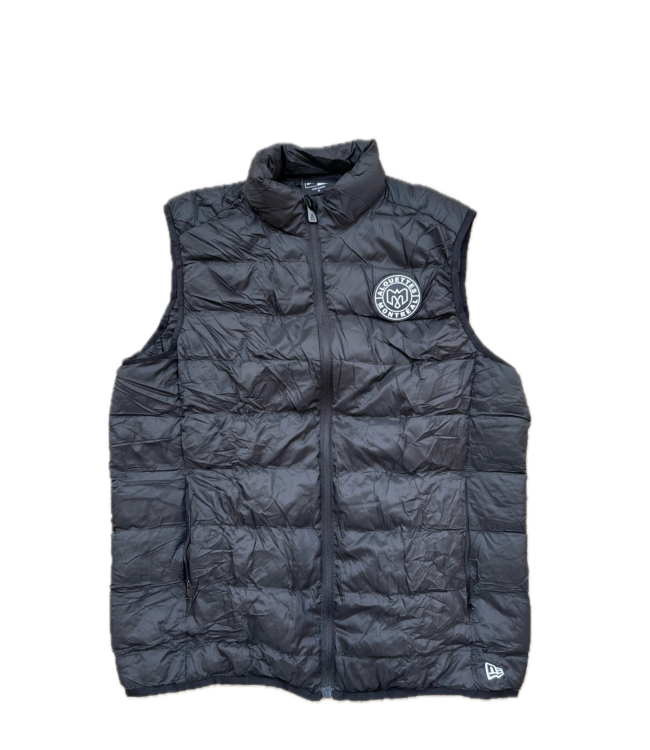 PACKABLE BLACK PUFFER VEST