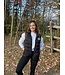 PACKABLE BLACK PUFFER VEST