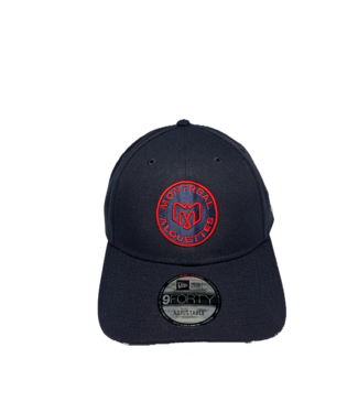 New Era CASQUETTE VELCRO 940 BLEU - CREST ROUGE