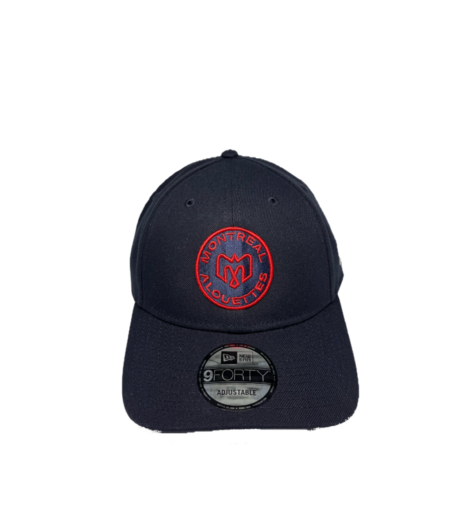 940 NAVY VELCRO - RED CREST