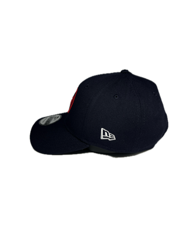 CASQUETTE VELCRO 940 BLEU - CREST ROUGE