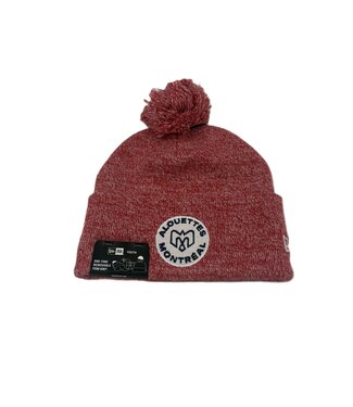 New Era KID RED MARLED POMKNIT