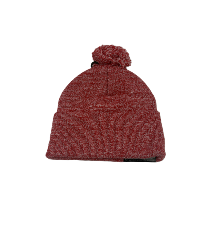 TUQUE À POMPON ROUGE POUR ENFANT