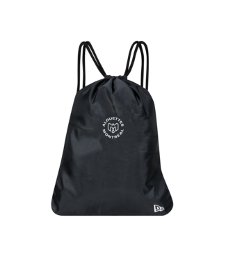 New Era BLACK GYM DRAWSTRING BAG