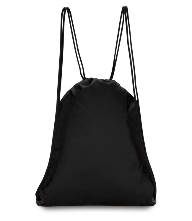 BLACK GYM DRAWSTRING BAG