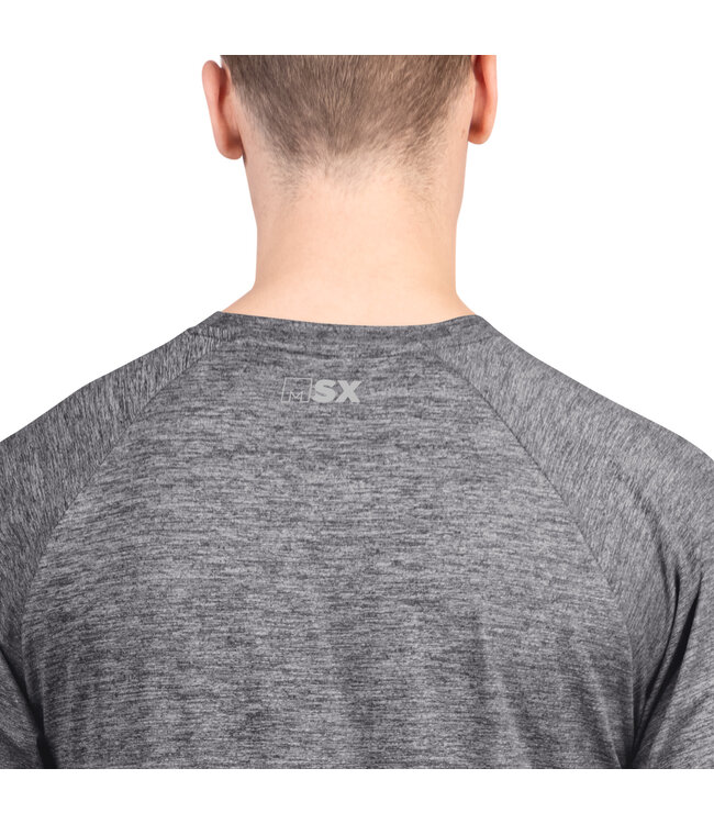 LAURIER HEATHER BLACK ACTIVE LONGSLEEVE