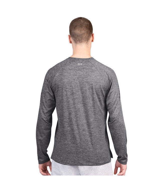 LAURIER HEATHER BLACK ACTIVE LONGSLEEVE