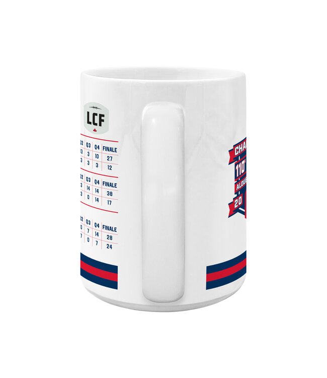TASSE DE CAFÉ 15oz STATS CHAMP23