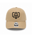 CASQUETTE CLEAN UP KHAKI LOGO NOIR