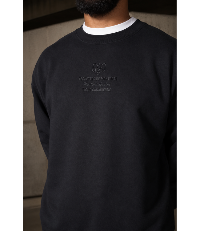 ANDERSON ’47 HEAVYWEIGHT BLACK CREW -  SS26