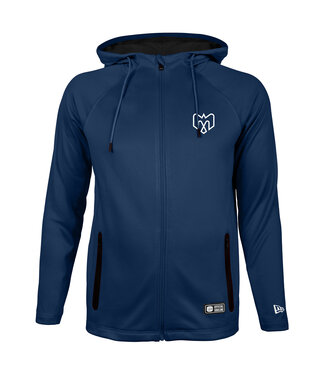 New Era DOVER FULL-ZIP NAVY HOODIE – SL26