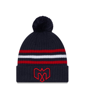 New Era POMKNIT TRICOLOR RED LOGO SL26