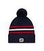 TUQUE À POMPON TRICOLOR SL26