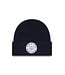 New Era BONNET TRICOT MARINE AVEC CREST BLANC SL26