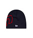 NAVY BEANIE RED LOGO SL26