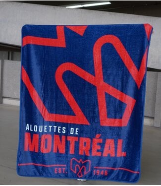 Nemcor 50x60 NAVY ALOUETTES THROW BLANKET