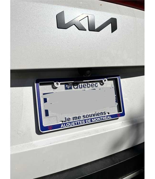 CACHE-PLAQUE D'IMMATRICULATION
