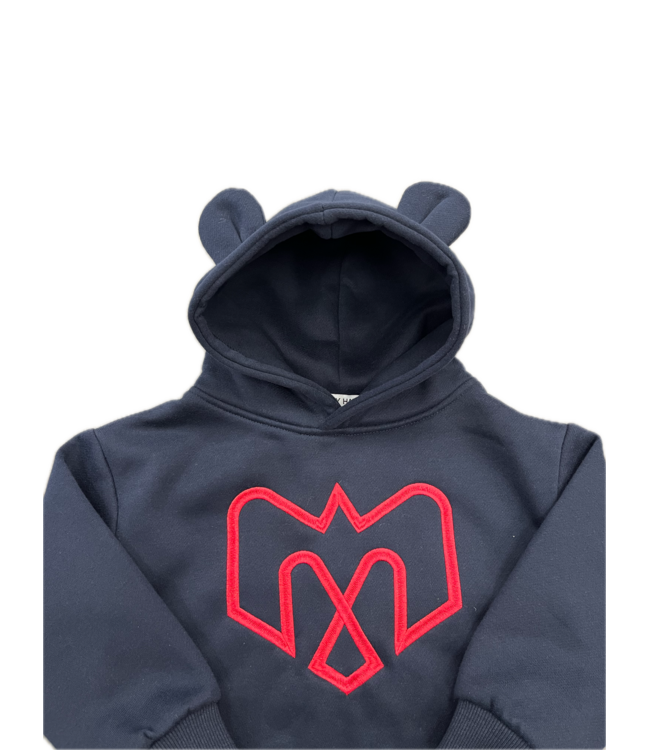 KIDS BEAR NAVY HOODIE