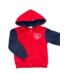VESTE PLEINE GLISSIÈRE POUR ENFANT 2-TONS