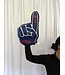 NAVY FAN FINGER #1 PLUSH PILLOW