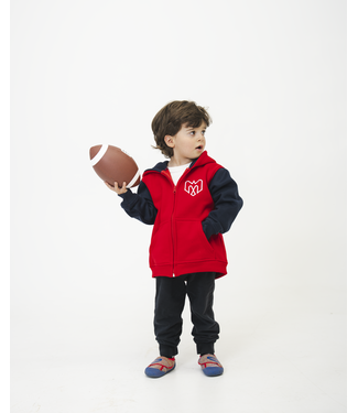 hayhay VESTE PLEINE GLISSIÈRE POUR ENFANT 2-TONS