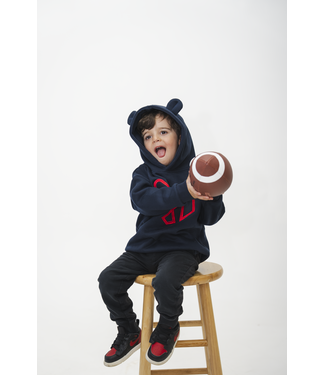 hayhay KIDS BEAR NAVY HOODIE