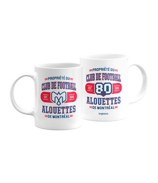 INGLASCO 2 PACK PROPERTY OF 11oz MUG SET - 80th LOGO