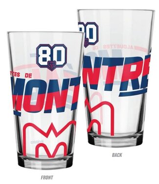 INGLASCO 2 PACK 16oz MIXING GLASS - 80th LOGO