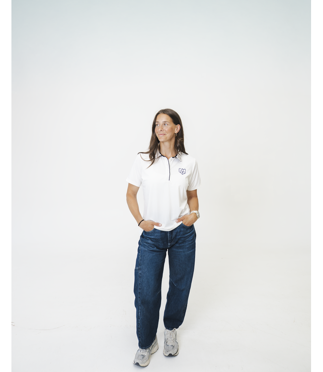 WOMEN STELLAR WHITE POLO SL26