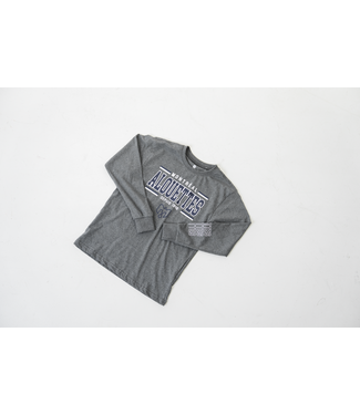 hayhay YOUTH CHARCOAL LONGSLEEVE TEE