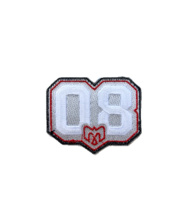 80TH LOGO IRON ON PATCH