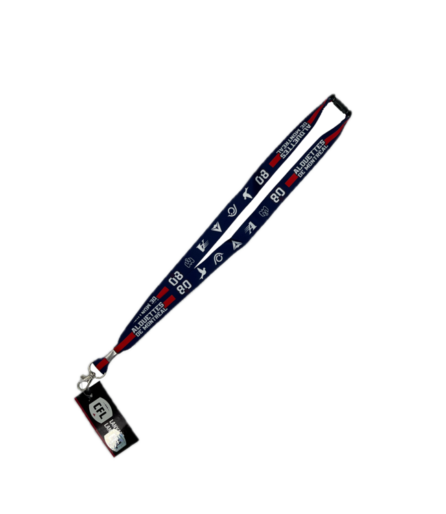 SUBLIMATED LANYARD - 80th LOGO