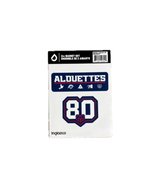 INGLASCO ENSEMBLE DE 2 AIMANTS - LOGO 80