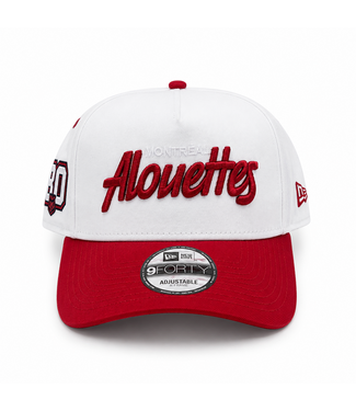 New Era CASQUETTE 940AF 2-TONS ROUGE/BLANC - LOGO 80