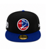 CASQUETTE 5950 2-TONS NOIR/ROYAL - LOGO 80/ESCADRON