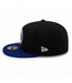 CASQUETTE 5950 2-TONS NOIR/ROYAL - LOGO 80/ESCADRON