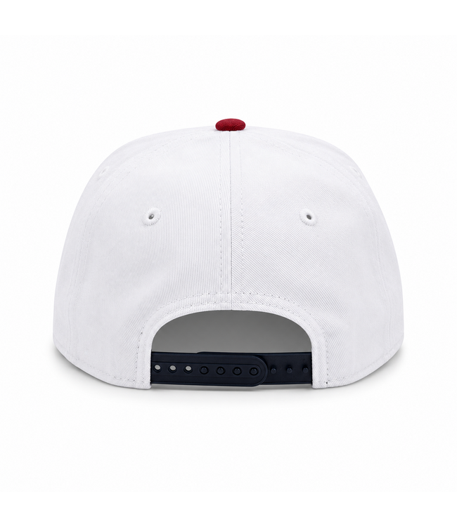 940AF 2-TONE NAVY/WHITE HAT - 80TH LOGO