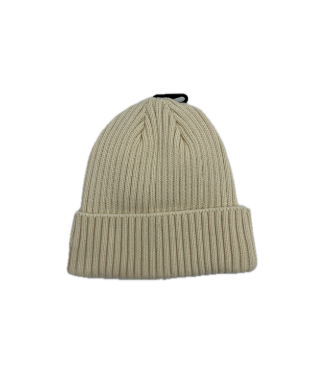 LIGHT CREAM CUFF KNIT FW26