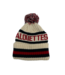 TUQUE À POMPON TRICOLOR BEIGE ALOUETTES
