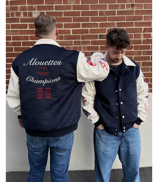 Style & Ease VESTE VARSITY EMBLÉMATIQUE - 80E ANNIVERSAIRE