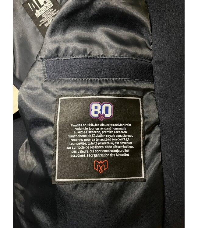EMBLEMATIC VARSITY JACKET - 80TH ANNIVERSARY