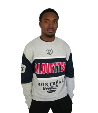 Brand 47 BLOCKFIELD GREY CREWNECK