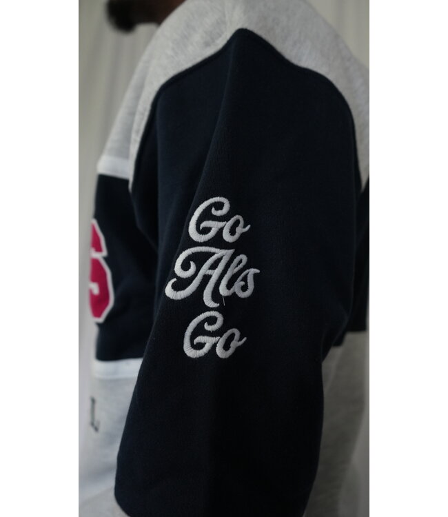 BLOCKFIELD GREY CREWNECK